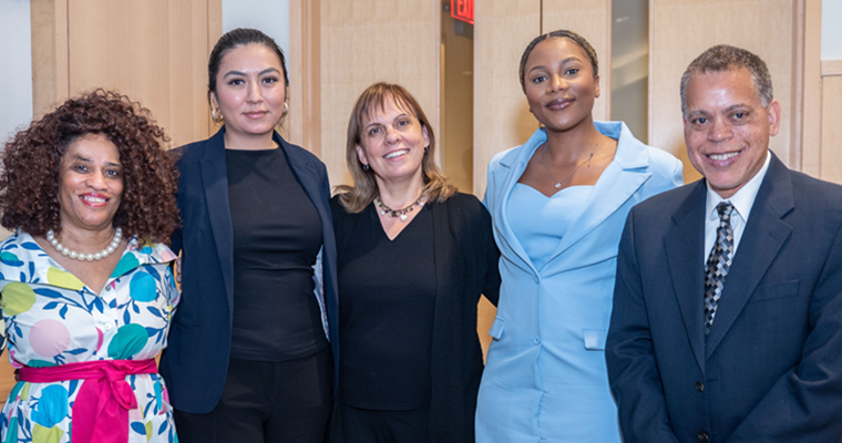 Assistant Program Director, Muna Killingback (center). 